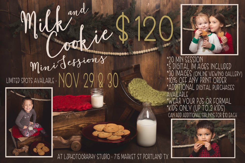 Image of Milk and Cookie Mini Sessions