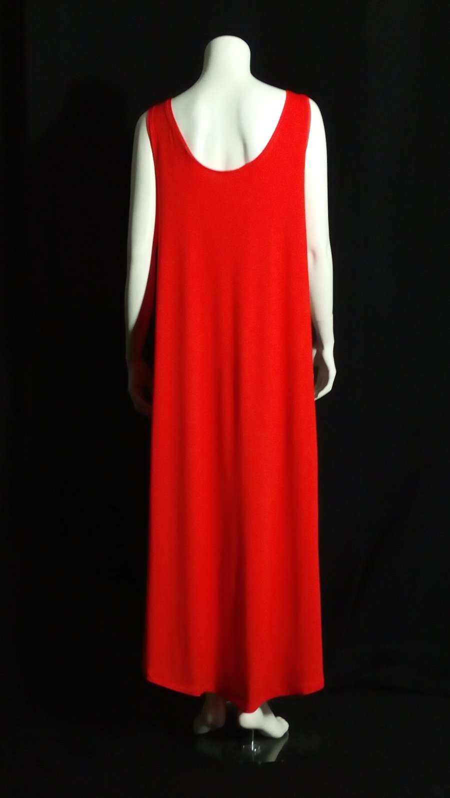 Image of The Popcorn T dress (red)