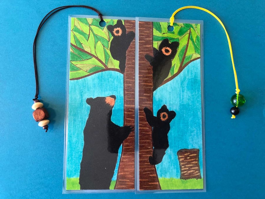 Image of 2 Bookmark Set - Bears