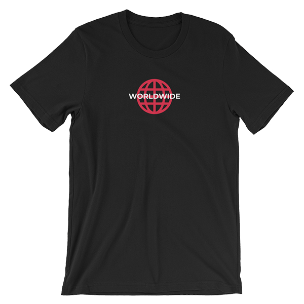 Image of Worldwide T-Shirt Black