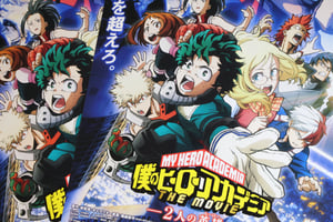 Image of Boku no Hero Academia Japanese MOVIE Mini POSTER Ver. 2