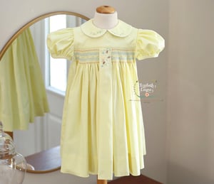 Image of Luck Be A Lady Hand Smocked Dress