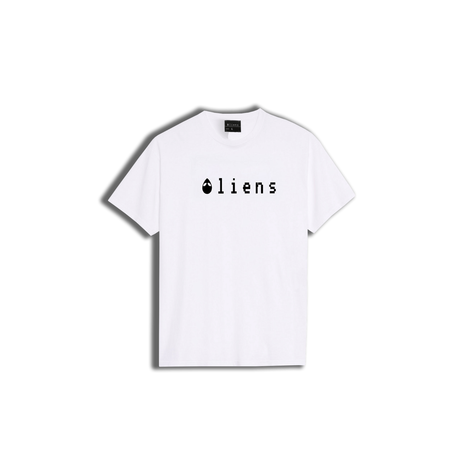 alien white t shirt