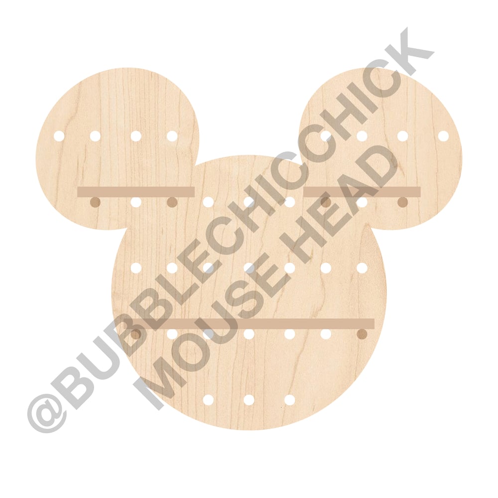 Image of Mouse Head Pegboard