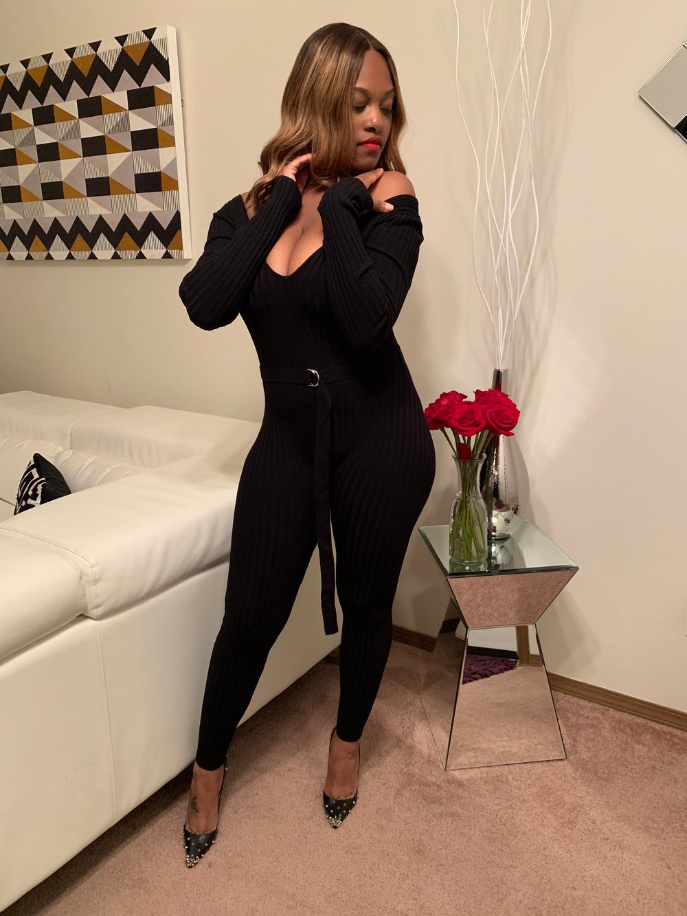 Image of BLACKOUT JUMPSUIT