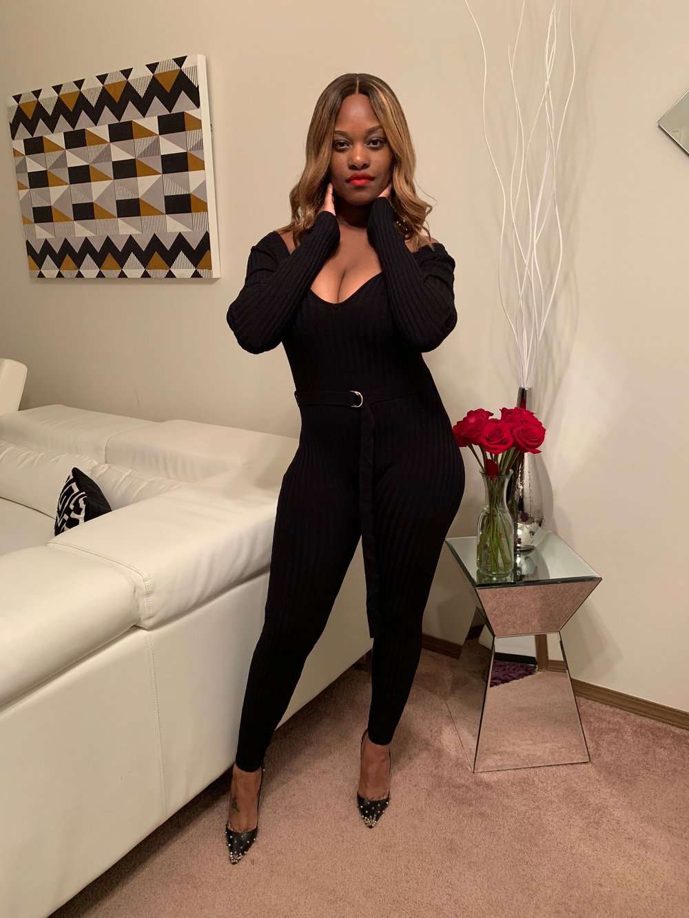 Image of BLACKOUT JUMPSUIT