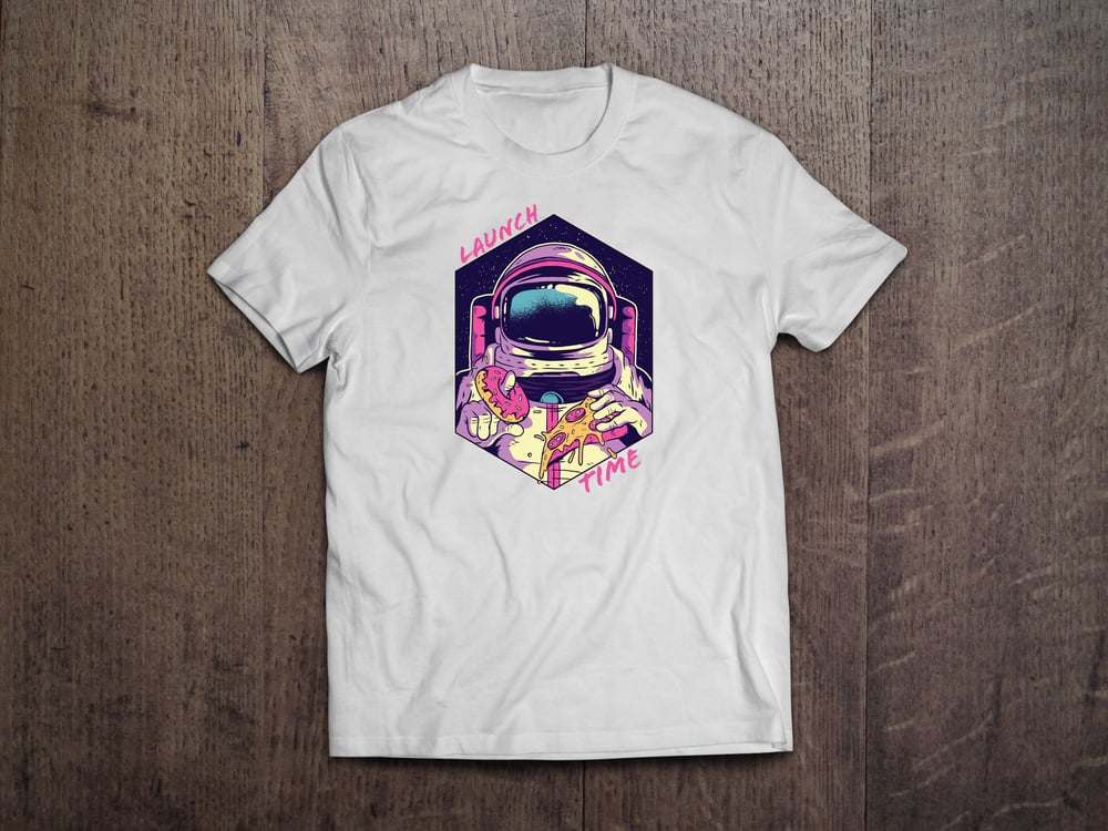 Image of Launch Time T-shirt WHITE