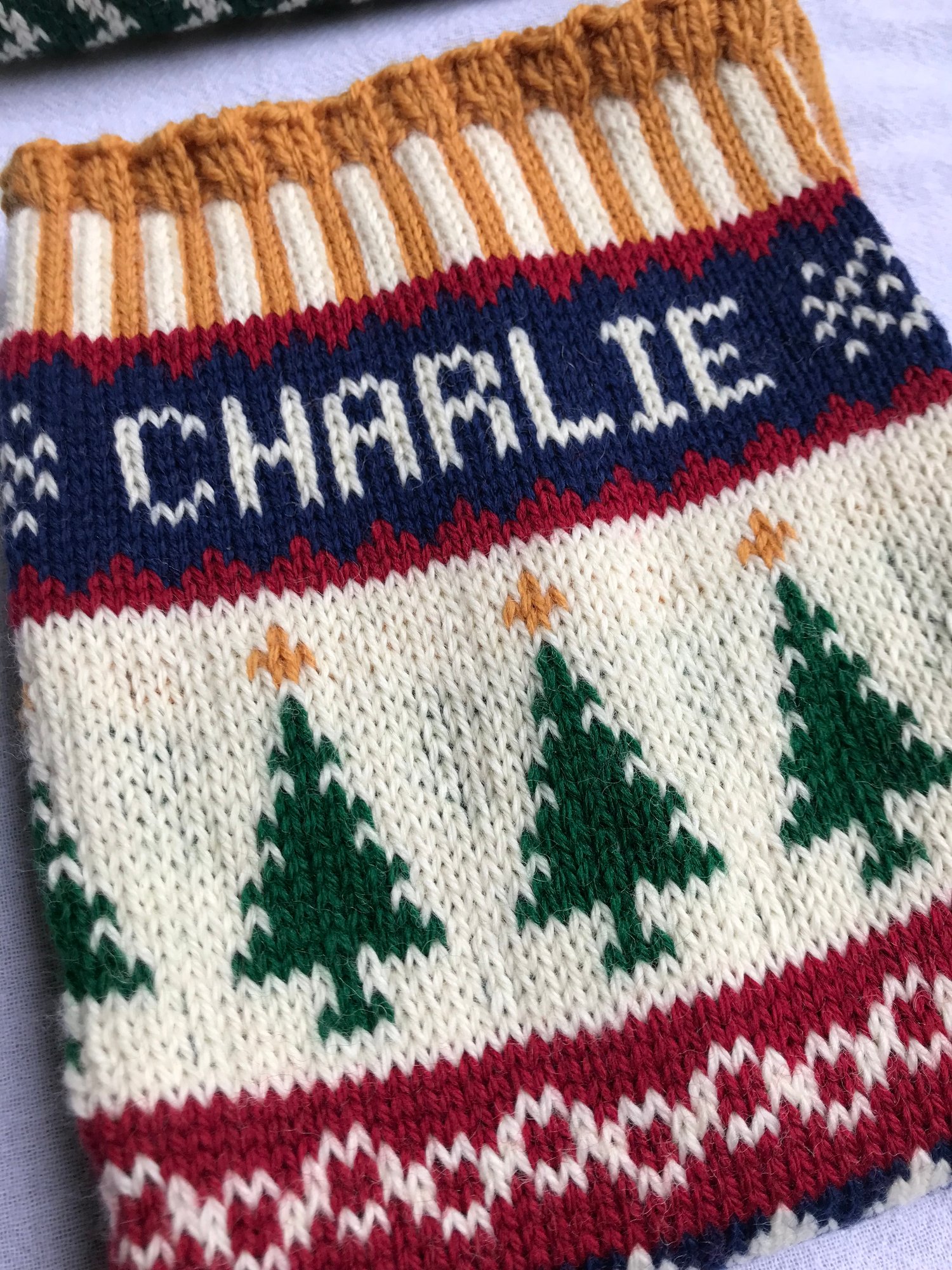 Image of Christmas Tree Christmas Stocking