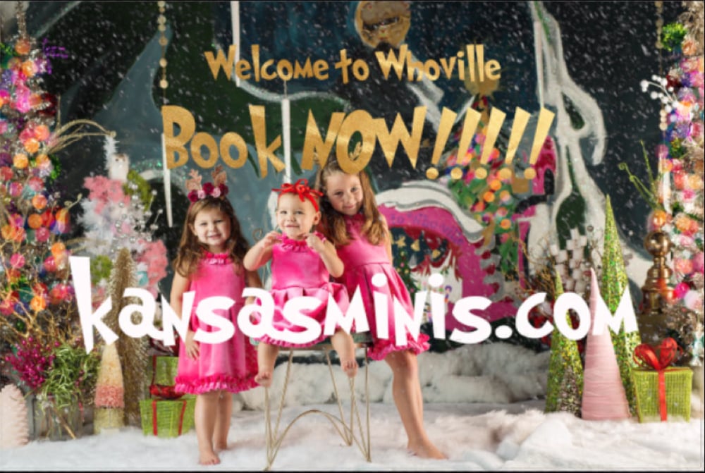 Image of A Very Grinch-y Christmas | Whoville Christmas Mini Sessions by Kansas Pitts