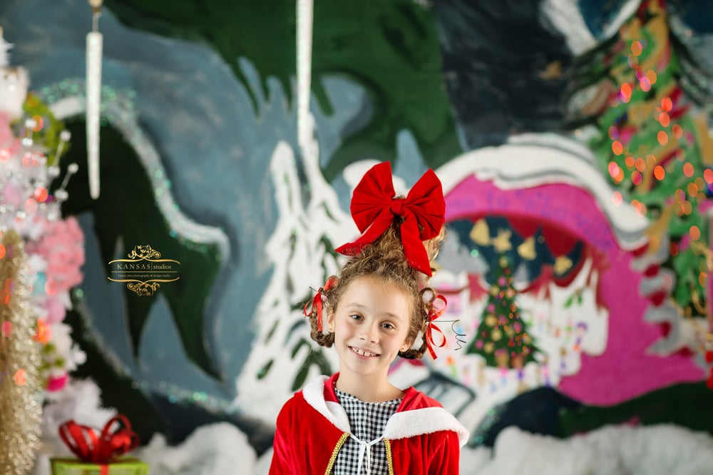 Image of A Very Grinch-y Christmas | Whoville Christmas Mini Sessions by Kansas Pitts