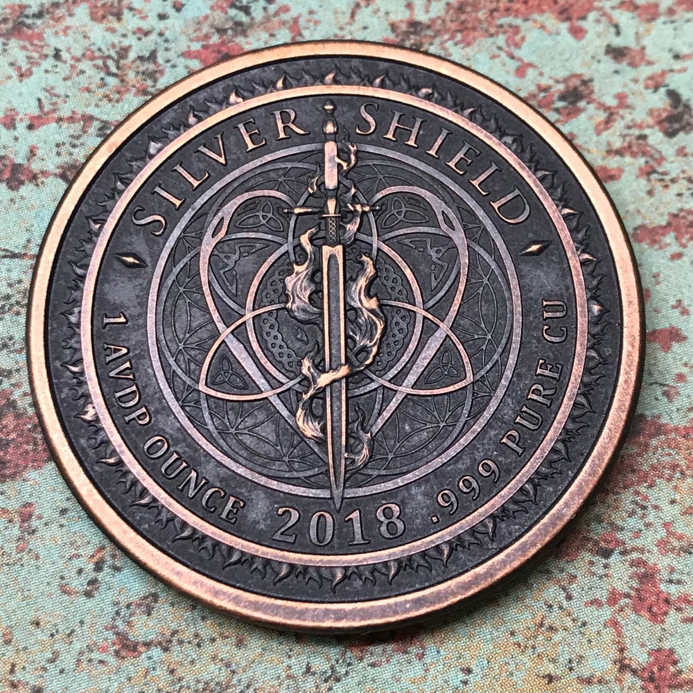 Image of Make World War Again 1oz Copper Challenge Coin