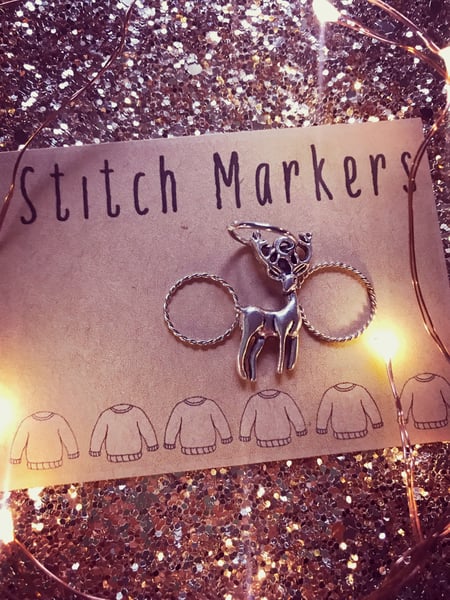 Image of Deer Stitch Marker Set