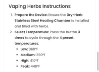 Image 10 of HoneyStick HRB+ 2-in-1 Herb & Dab Vape Pen