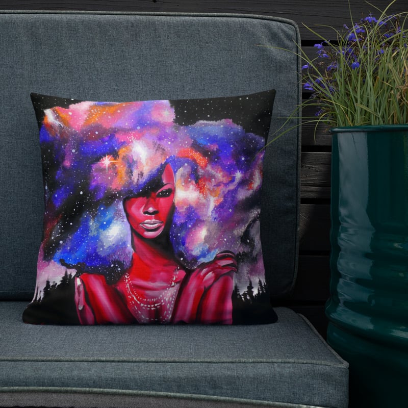 Image of Star Goddess - Throw Pillow