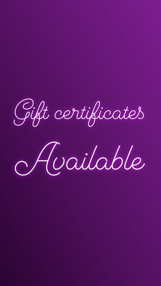 Image of Gift certificates 