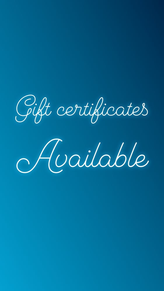 Image of Gift certificate