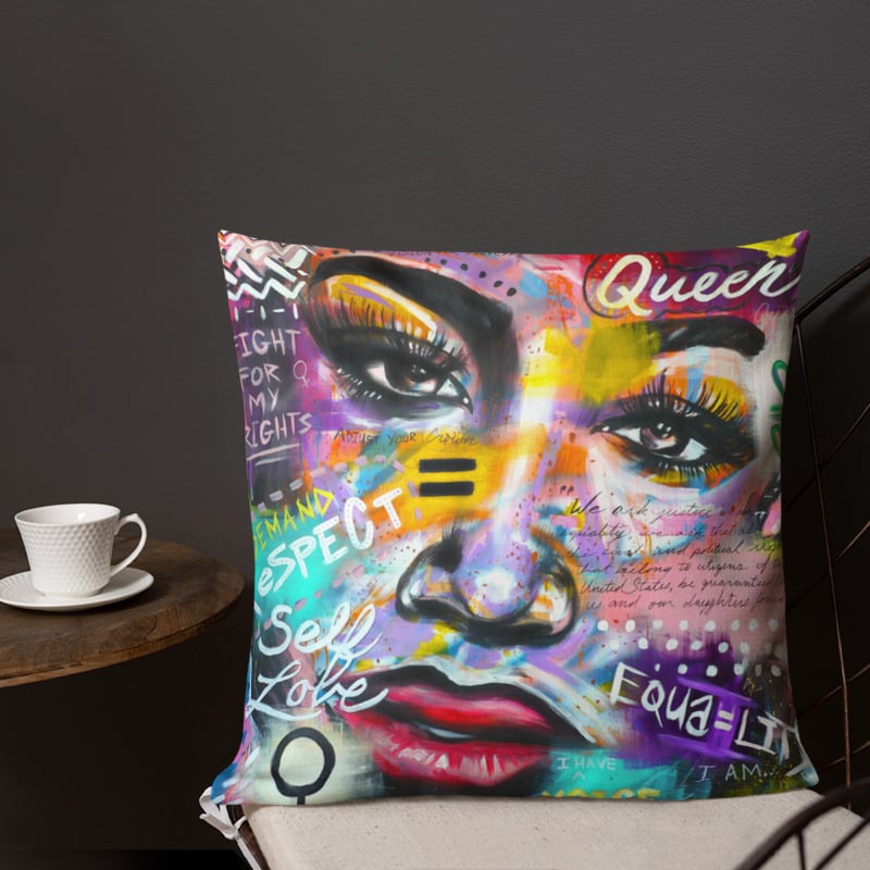 Image of I Have A Voice - Throw Pillow 