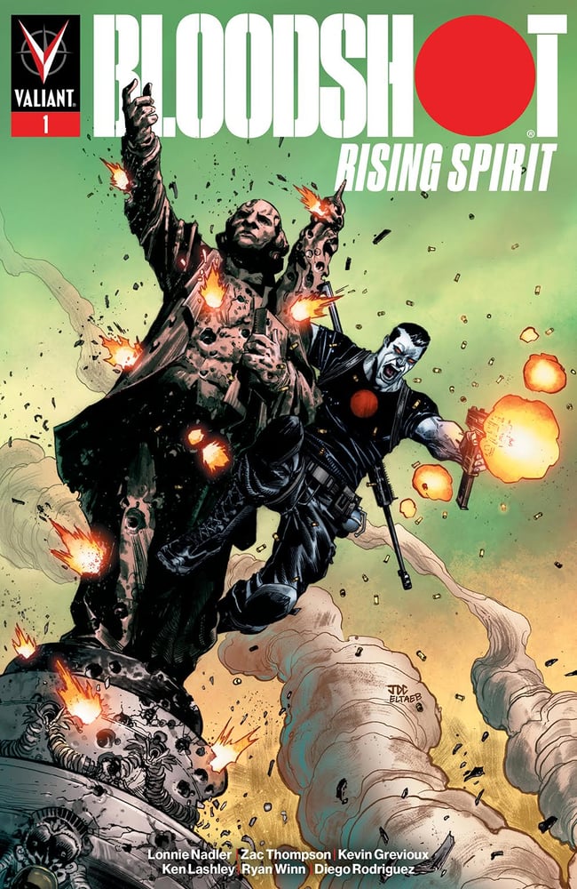 Image of Bloodshot: Rising Spirit #1 Josh Cassara exclusive Variant Cover