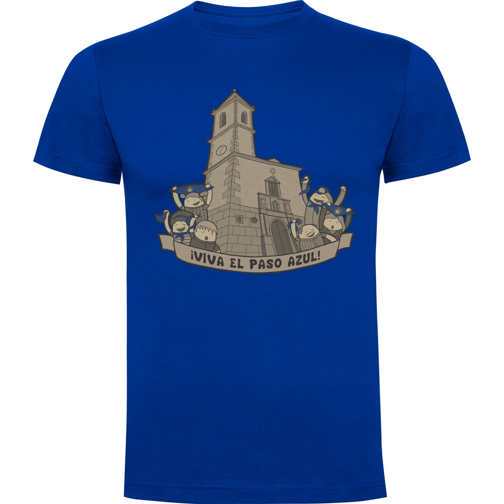 Image of Camiseta Hombre Paso Azul Lorca