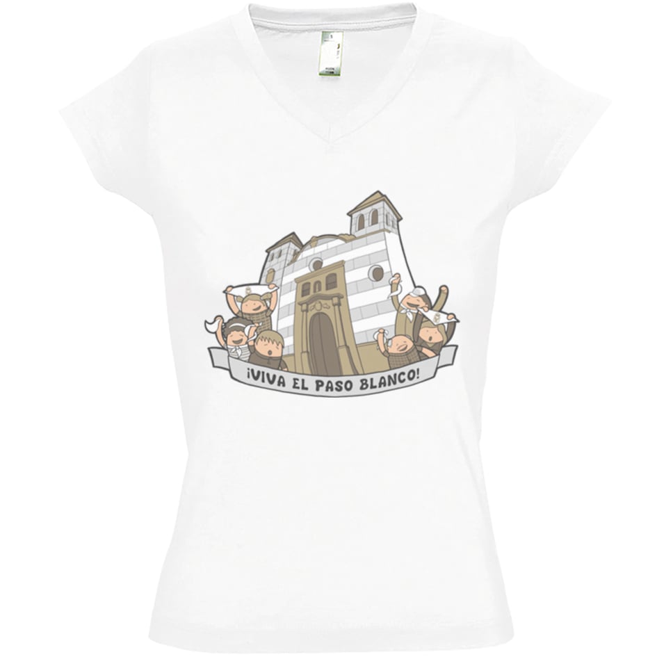 Image of Camiseta de mujer Paso Blanco Lorca