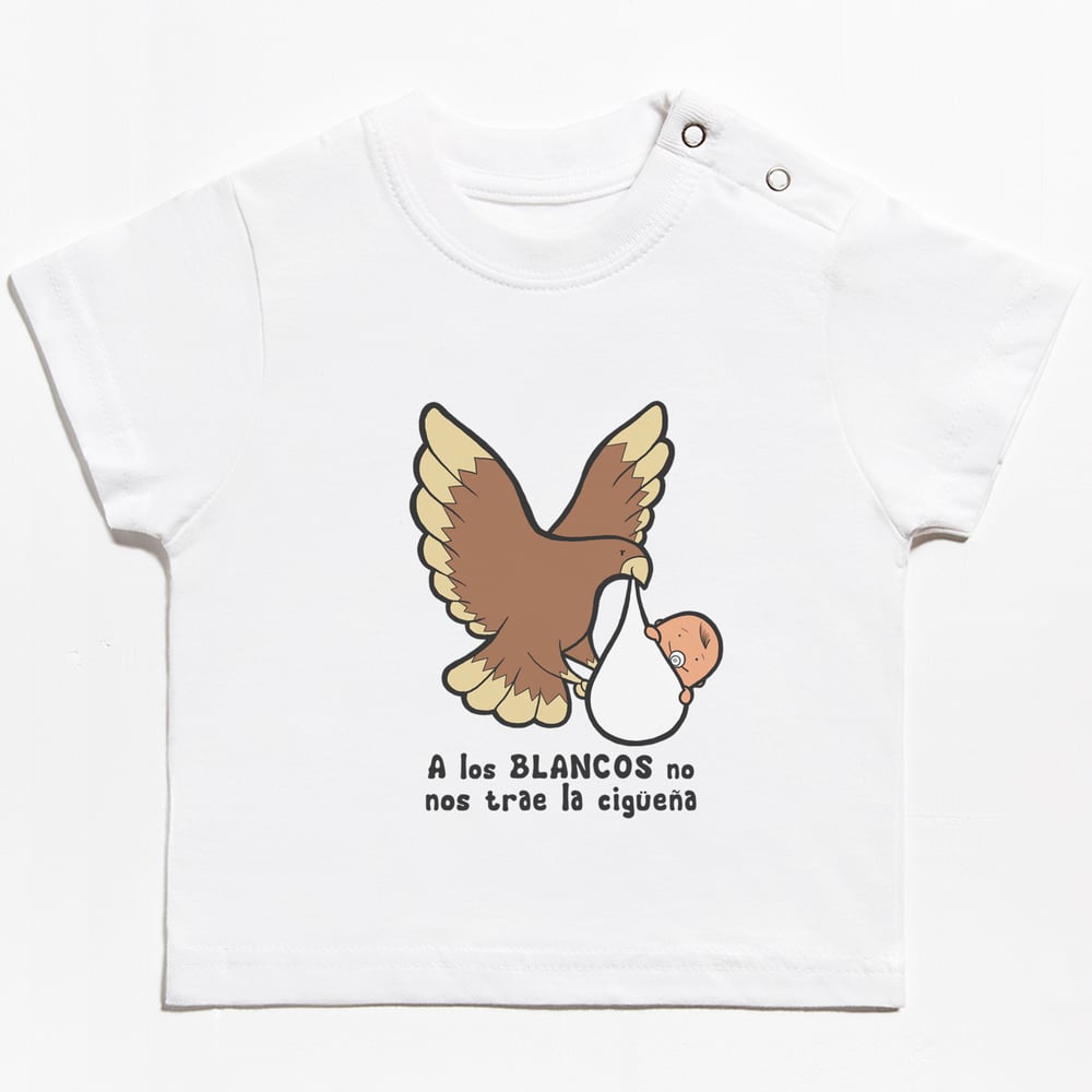 Image of Camiseta bebe unisex águila Paso Blanco Lorca