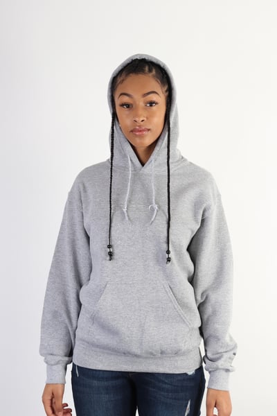 Image of LIGHT GREY LIMITED EDITION CREZO AW18 HOODED SWEATSHIRT