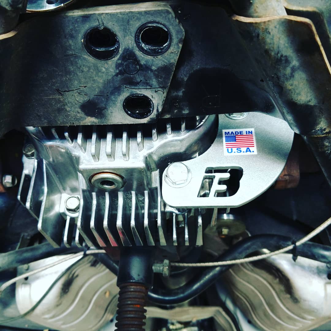 370Z/G37 Rear Differential Brace for Finned Covers 00910 Bell Raceworks