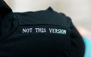 Image of NTV black cropped Undefined hoodie