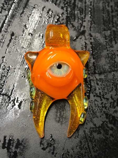 Image of Orange eye of the warrior 
