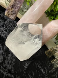 Image 1 of Large Clear Quartz Polished Point