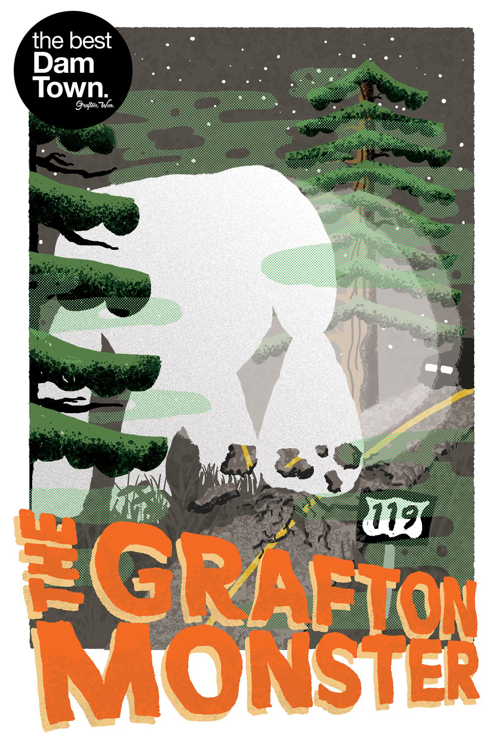 Image of The Grafton Monster 24 x 36" Limited Edition Print