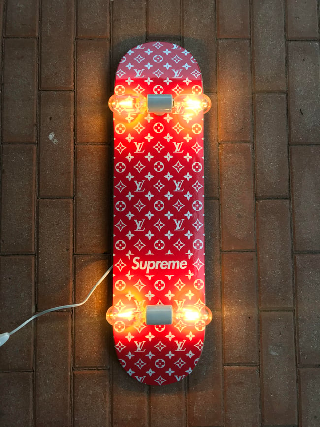 Supreme X Louis Vuitton Skateboard