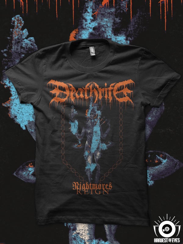 Image of DEATHRITE - "Nightmares Reign" shirt