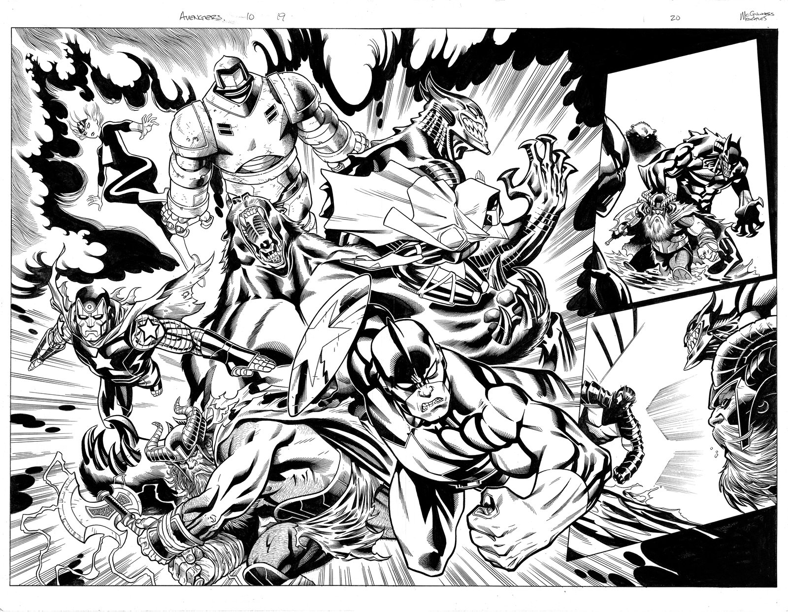 Image of Avengers (2018) #700 PGS 19-20