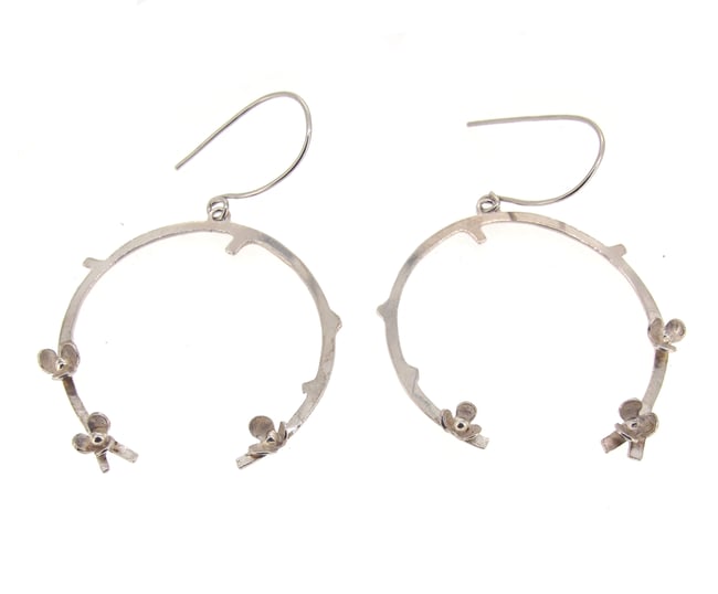 {NEW}  Springtime Cherry Blossom Earrings