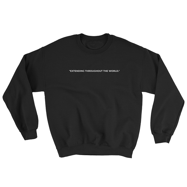 Image of Worldwide Meaning Sweatshirt