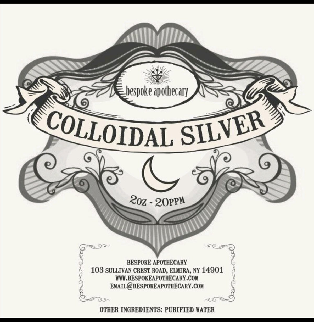 Image of 2 oz. / 16 oz.  -  20 PPM Colloidal Silver