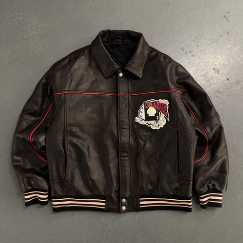 Image of "King Casino" Leather jacket, size XL