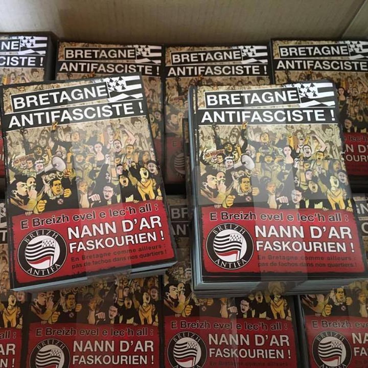 Image of Lot d'autocollants "Bretagne antifasciste"
