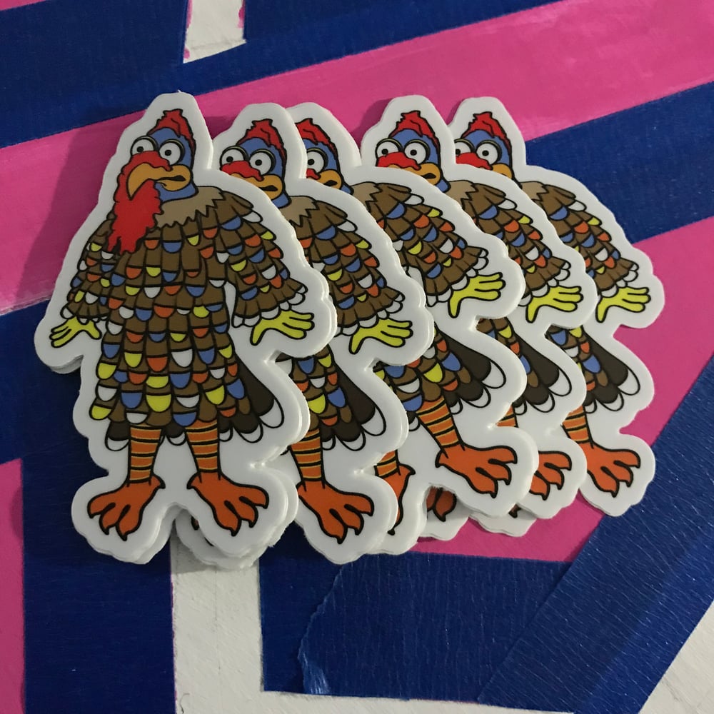 Image of Mr Turkey Stickers