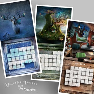 Art Calendar 2019 - Alexander Jansson Shop