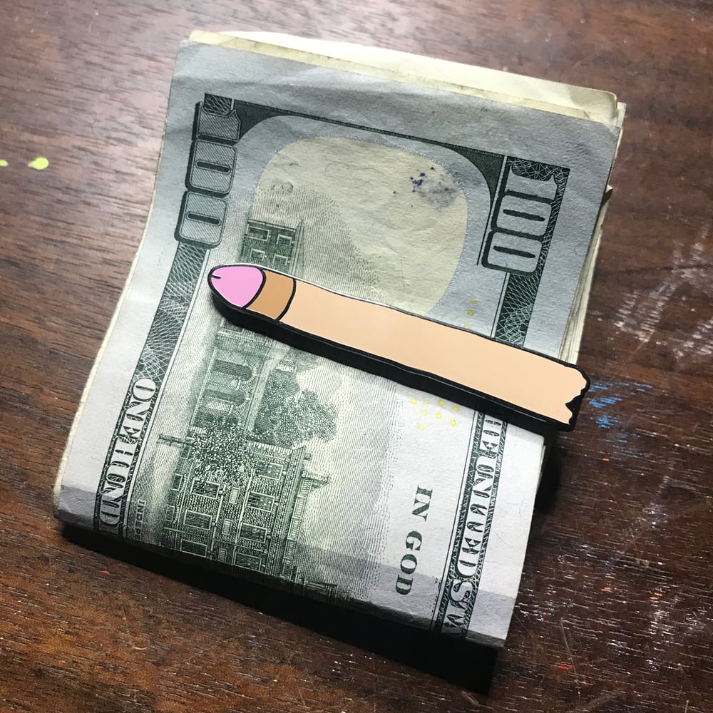 Image of Penis Tie/Money Clip