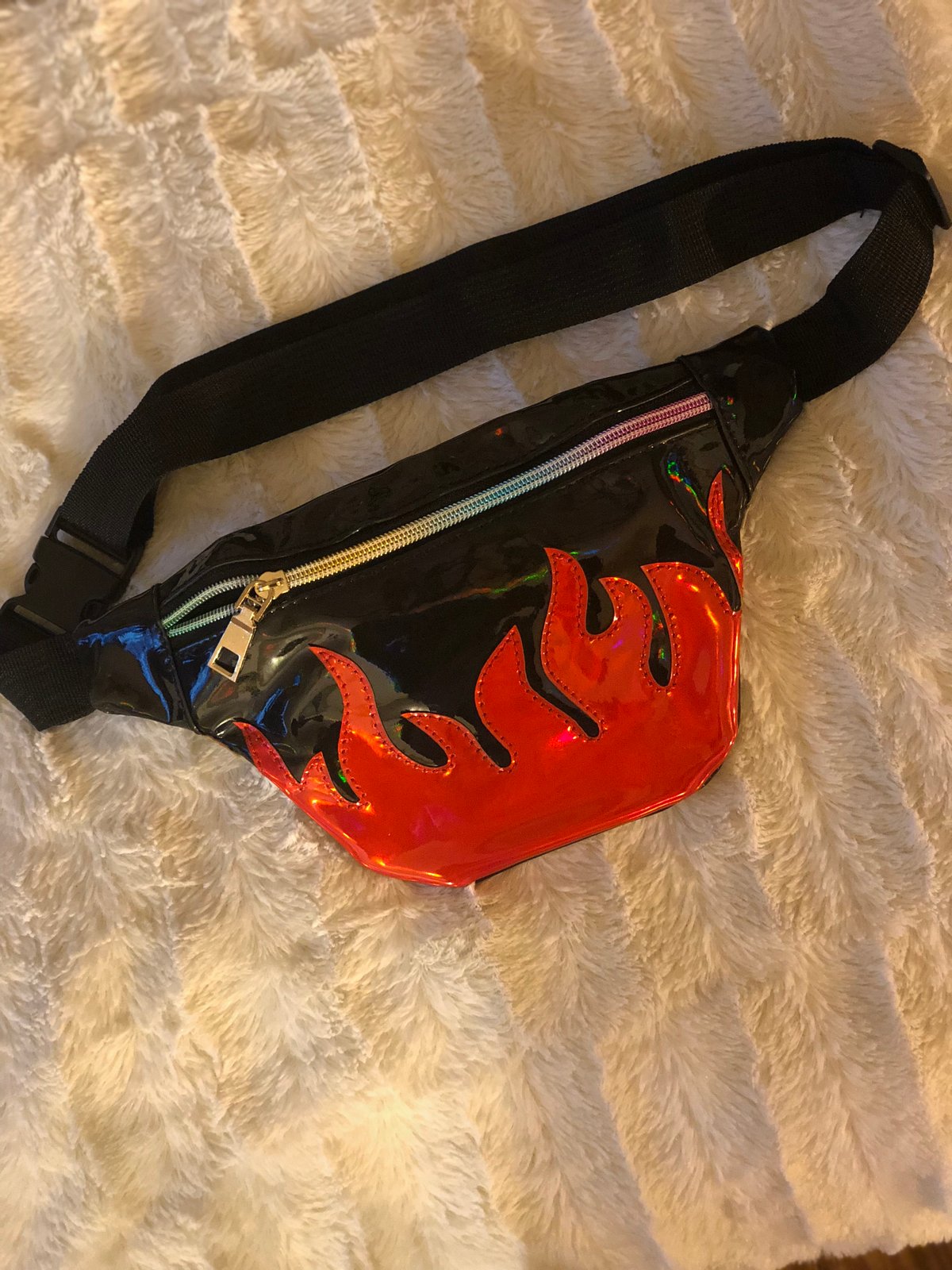 flame fanny pack