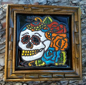 Image of Tres Flores Coaster Tile 