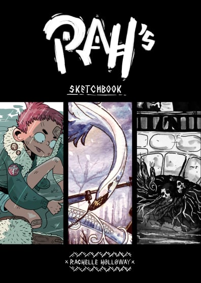 Image of RAH's Sketchbook: The Art of Rachelle Holloway Vol. 1