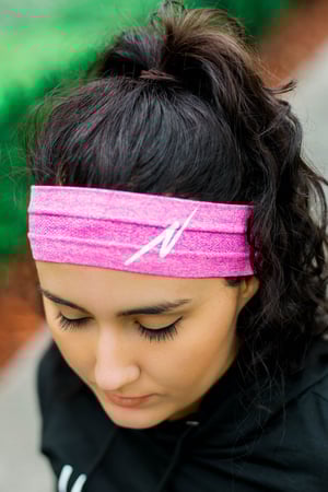 Image of NTV  pink headband