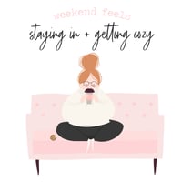 Weekend Feels Note Cards