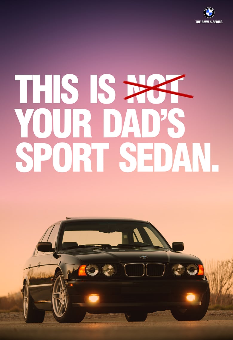 Image of E34 - Your Dad's Sport Sedan