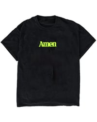 Image 1 of AMEN TEE - BLACK