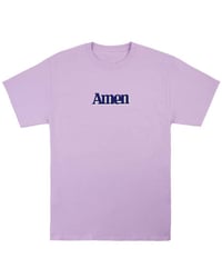 Image 1 of AMEN TEE - LAVENDER